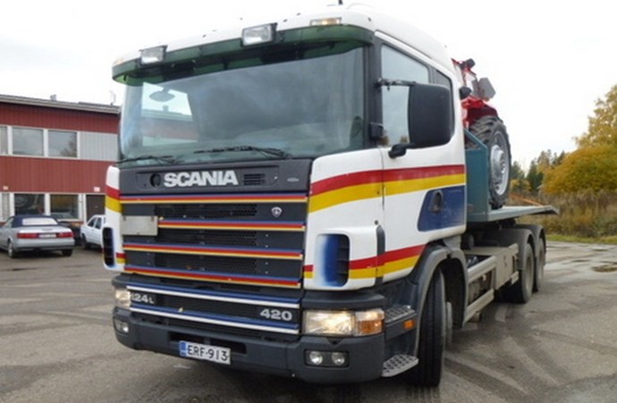 Бу запчасти Scania 124